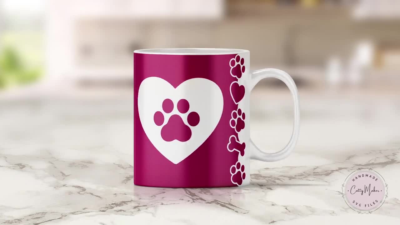 Cricut Mug Press Svg, Mug Press SVG, Dog Mug Press SVG, All You