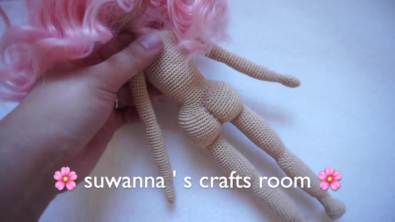 Crochet sexy doll body pattern not include clothing