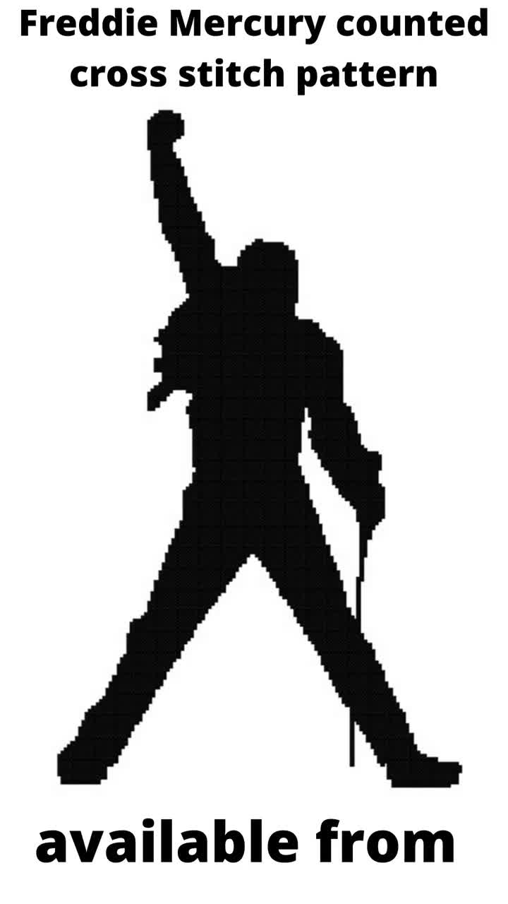 Sticker Mural ombre Freddie Mercury - TenStickers