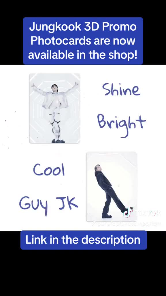 Jungkook of BTS 3D With Jack Harlow Handmade Unofficial Photocards