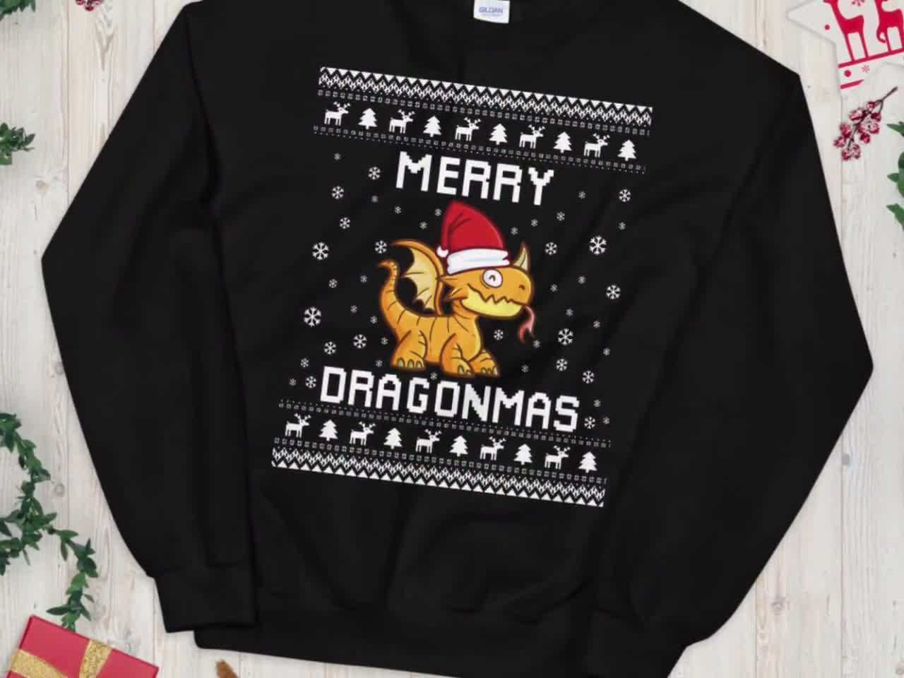 Dragon ugly clearance christmas sweater