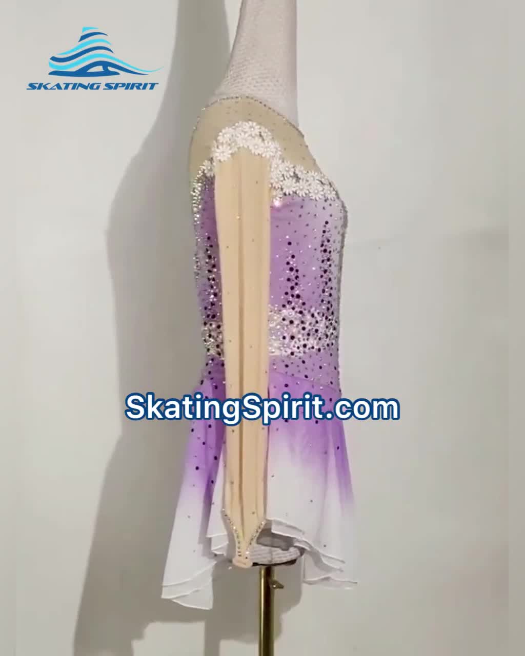 Vestido de patinaje artístico para niñas y damas hecho a medida, traje de  baile SD130 -  México