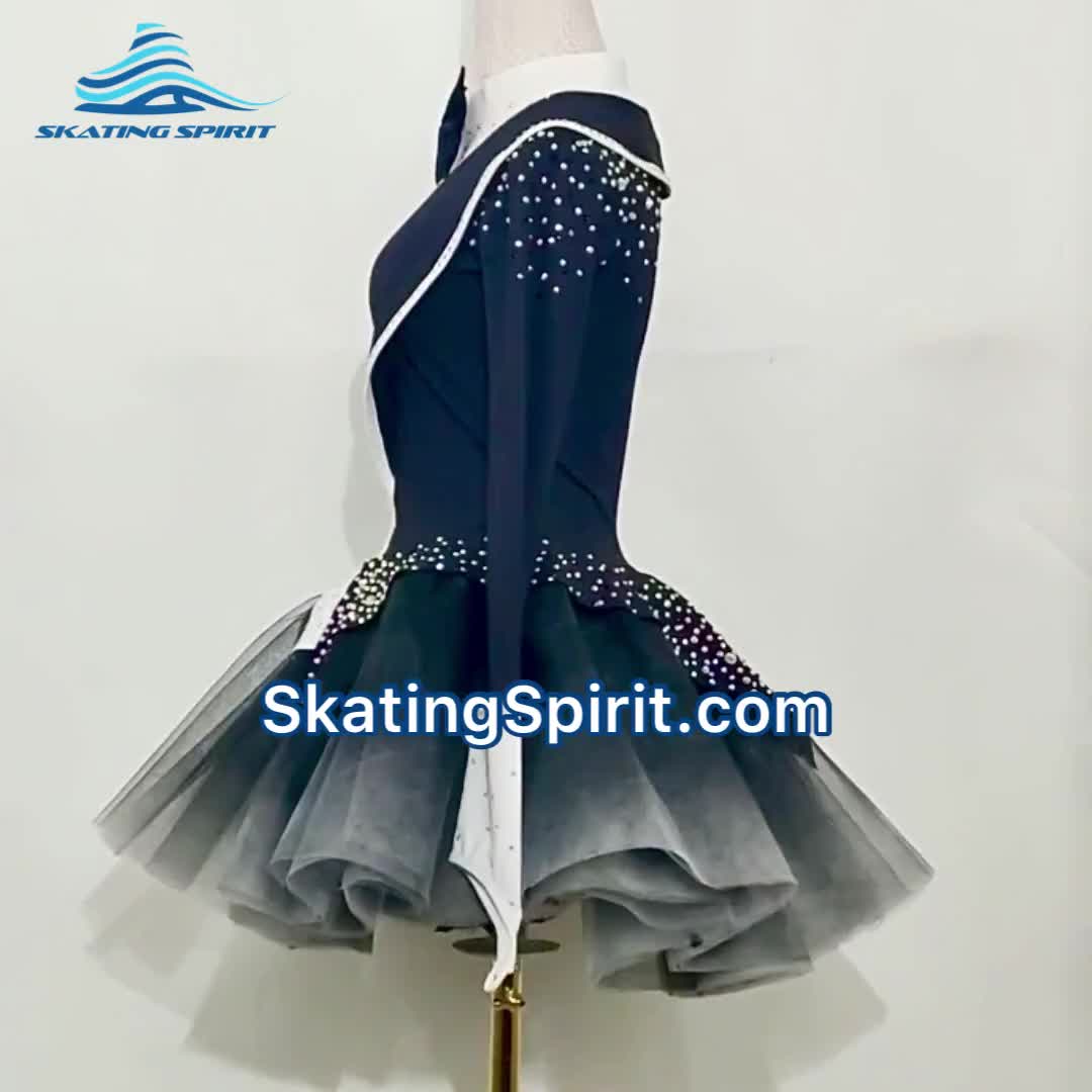 Custom Made Girls and Ladies Figure Skating Dress, Dance Costume - SD175