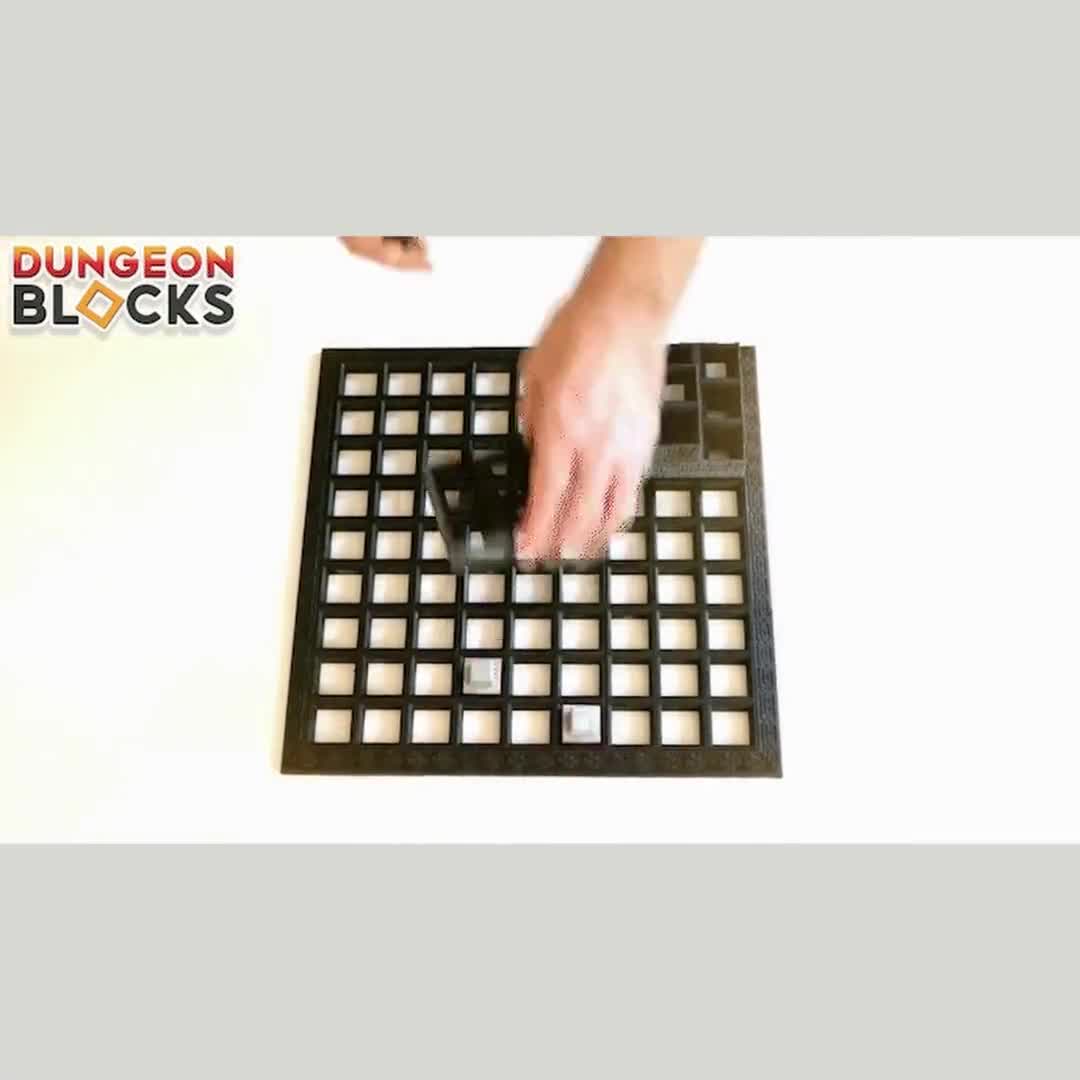 Modular Dungeon Blocks Starter Set: 84-piece Tabletop