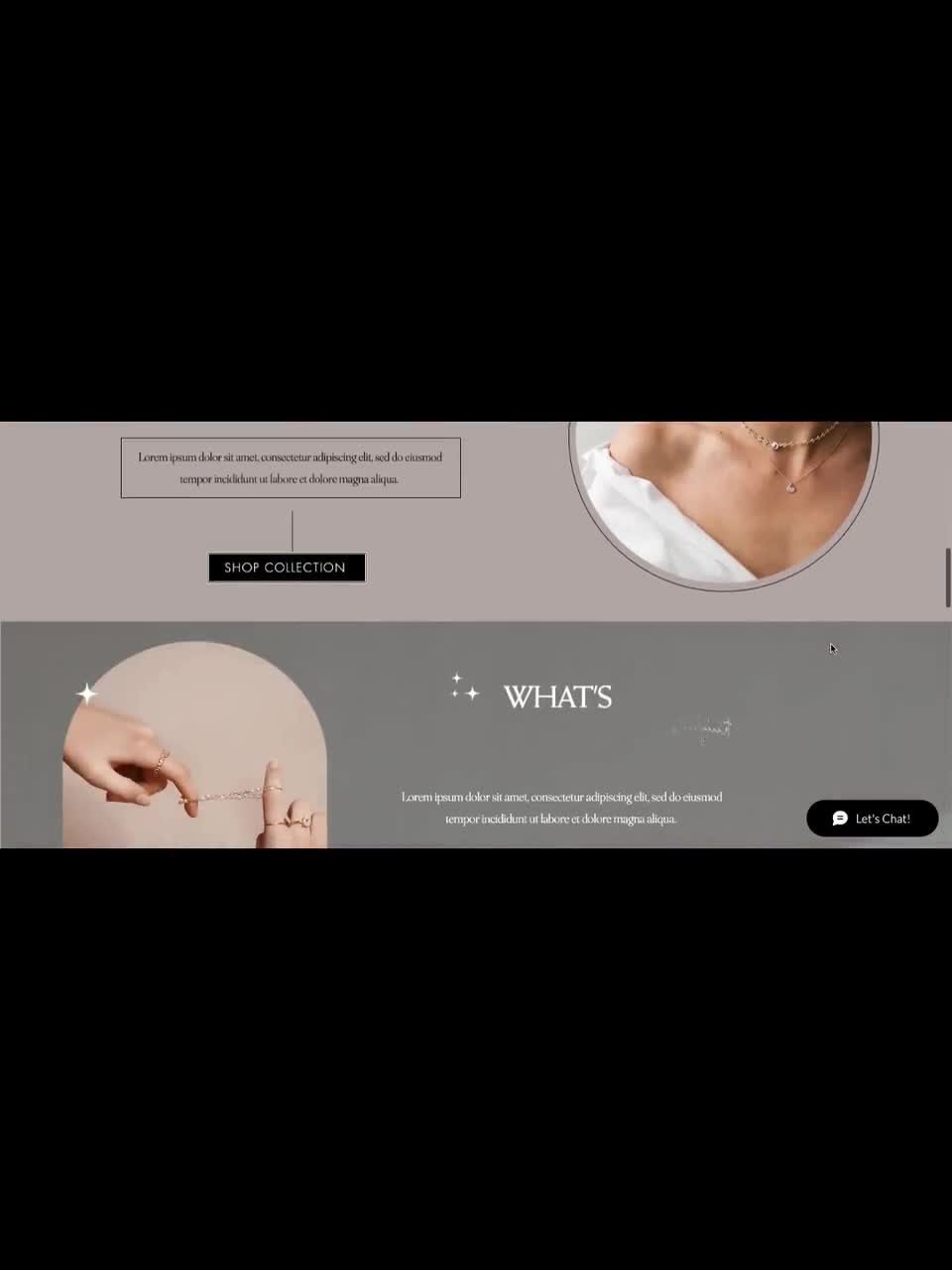 WIX Jewelry Store Template Website Design for Commerce WIX Black & White  Theme Wix Templates Minimal Store Themes Website - Etsy