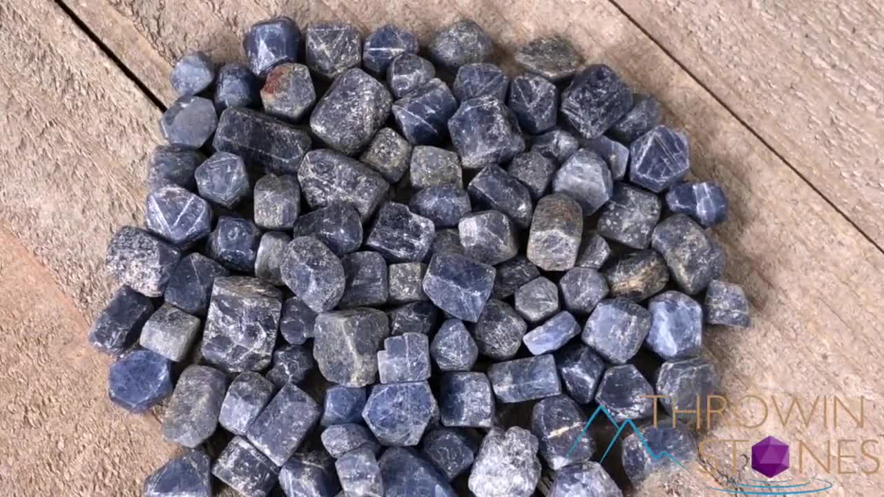 Raw Blue SAPPHIRE Crystal Chips Small Crystals, Birthstones, Gemstones,  Jewelry Making, Raw Rocks and Minerals, E1519 