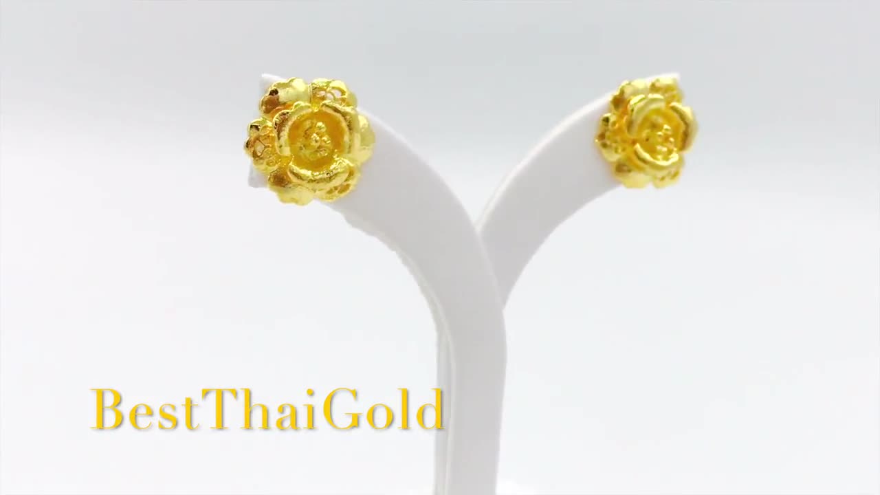 Orecchini Placcati In Oro 18k(222437+) - Alibaba - Foto 5