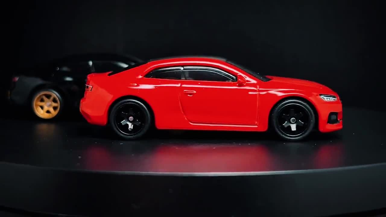 Custom 1:64 Hot Wheels Audi RS5 Coupe Diecast Black & Red - Etsy