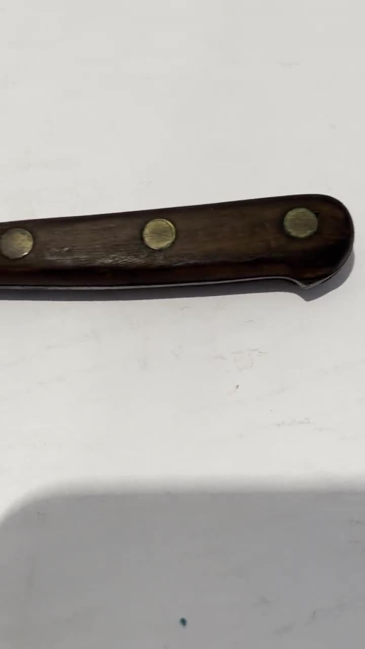 Trumpet Sabatier Knife, French Cutlery, Ekco France 