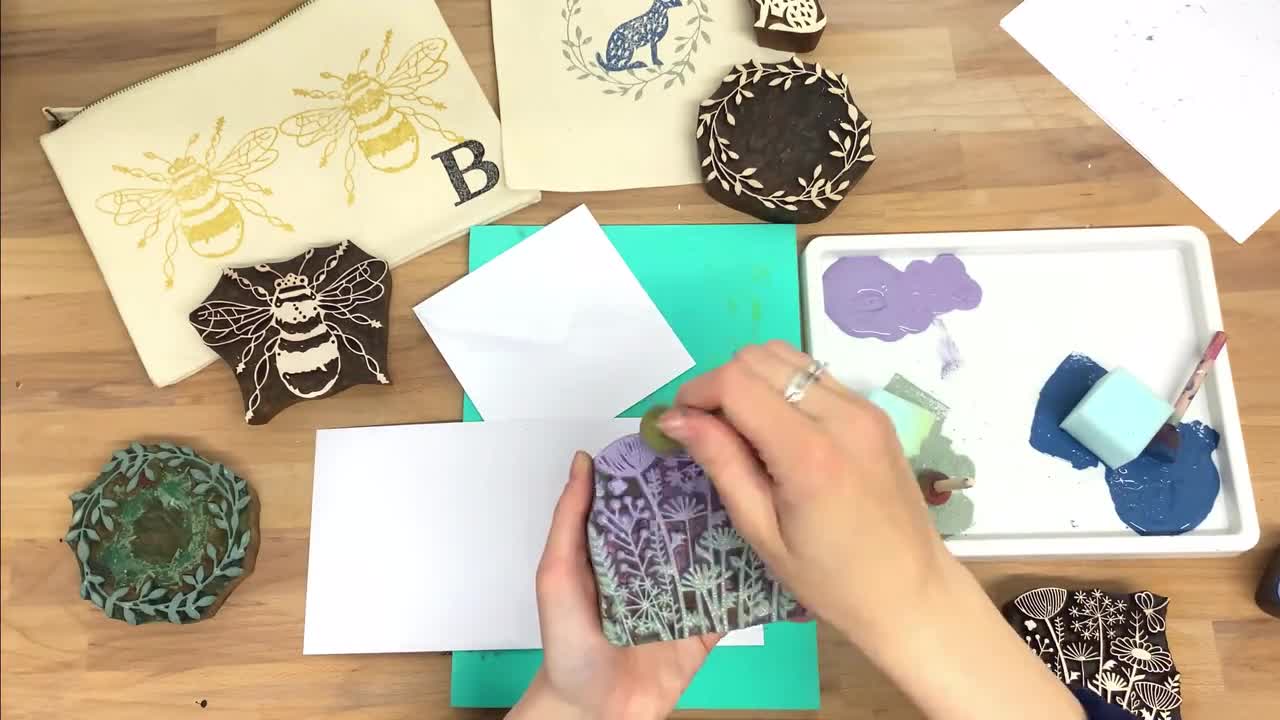 Make an Impression: A Stamp Carving Workshop