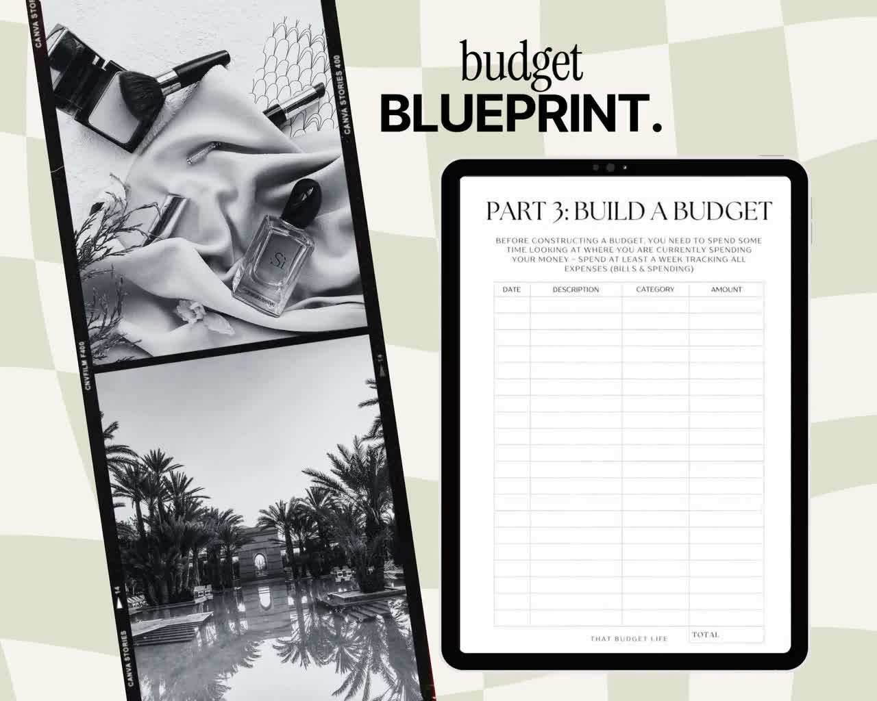Budget Blueprint | budget planner budgeting template budget spreadsheet  cash stuffing saving envelopes zero based budget Dave Ramsey, image size:1280x1024