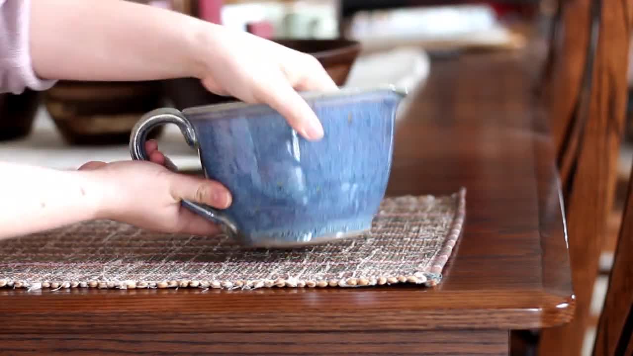 SECONDS SALE | Handmade Pottery | Large Batter Bowl video poster
