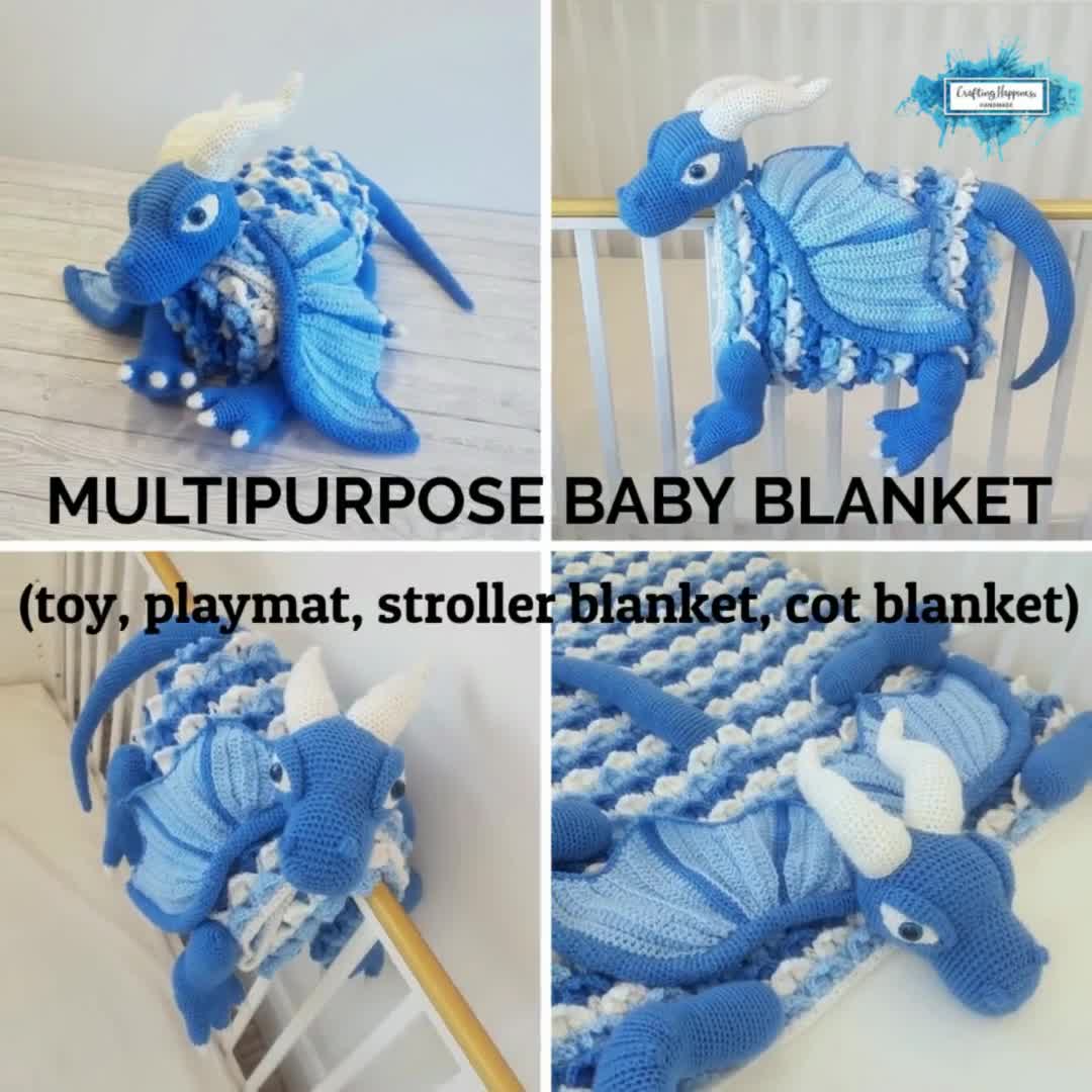 Dragon baby blanket deals