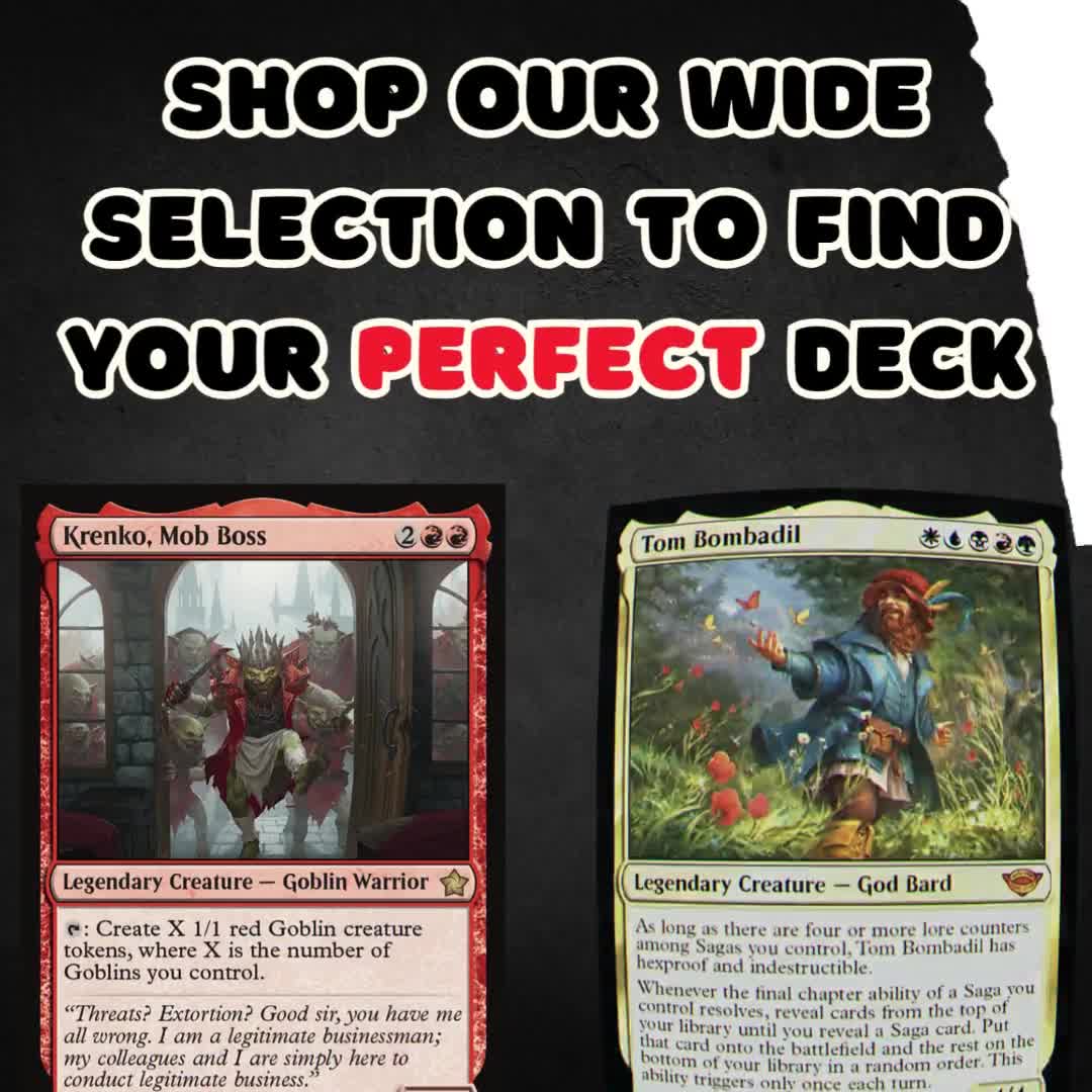 MTG Commander Deck EDH Deck Aesi, Tyrant of Gyre Strait 100 Magic Cards Custom Deck Lands Landfall Simic video poster