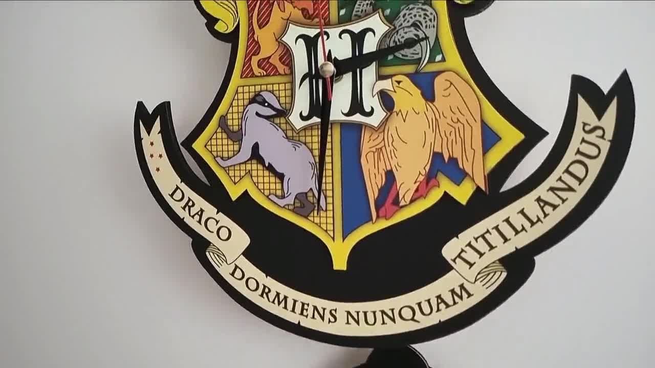 Horloge murale Harry Potter pour enfants, film et télévision