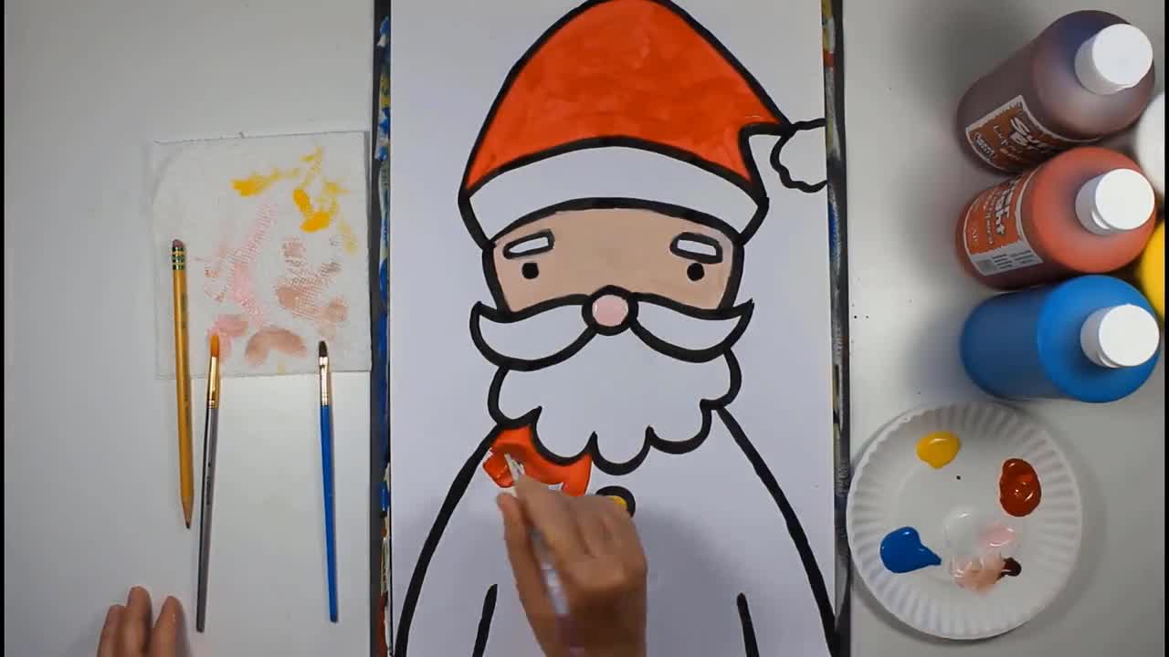 How to Draw an Easy Elf on a Shelf for Beginners on Vimeo