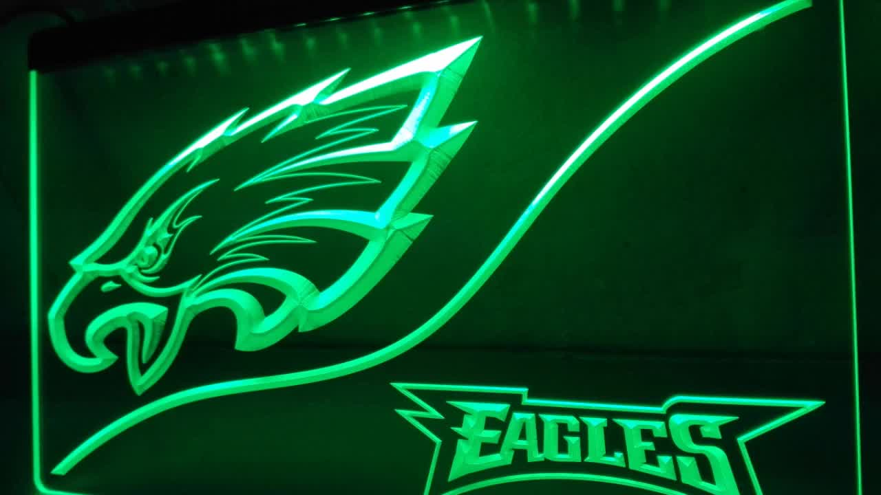 Party Animal Philadelphia Eagles 132-in Nfl Effect Lights LED