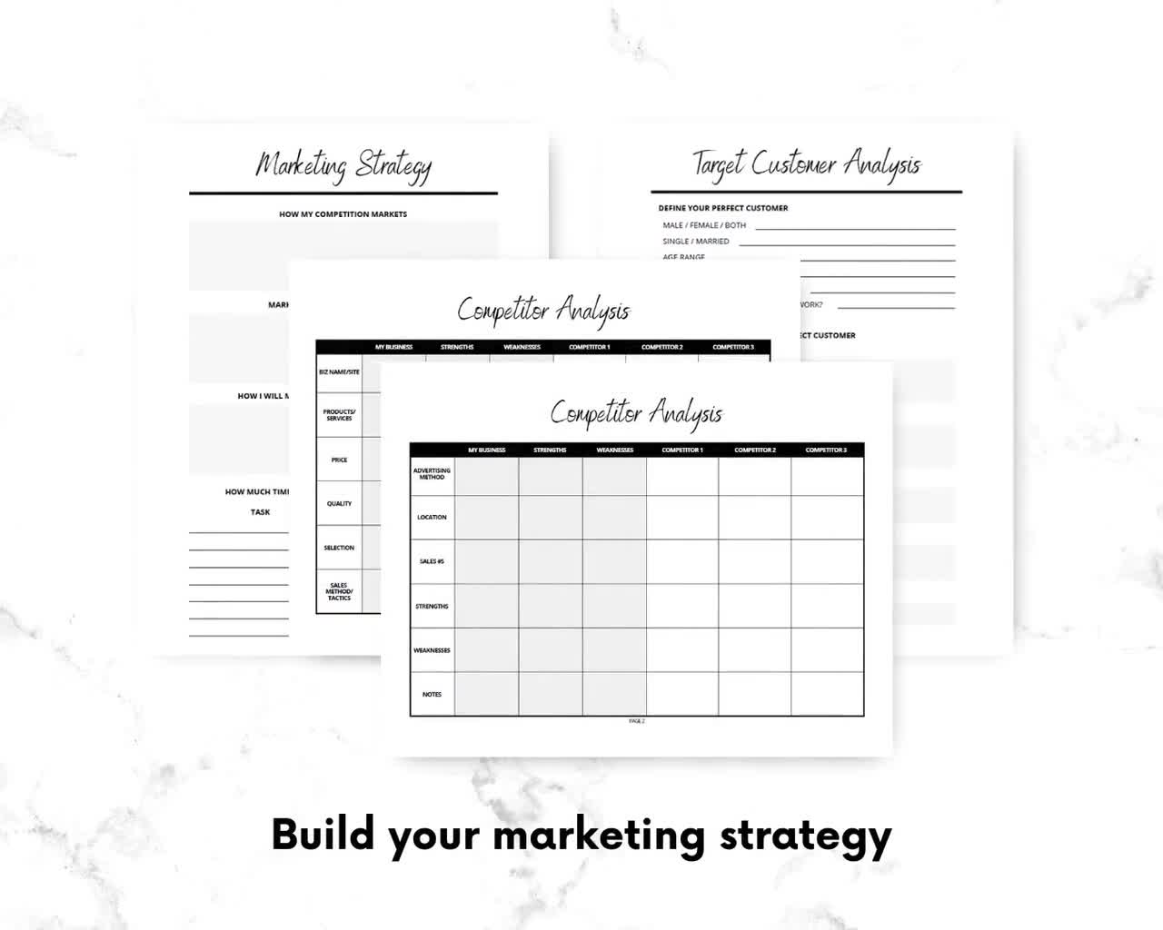 Business Start up Planner, Small Business Plan Template, Start an online  business