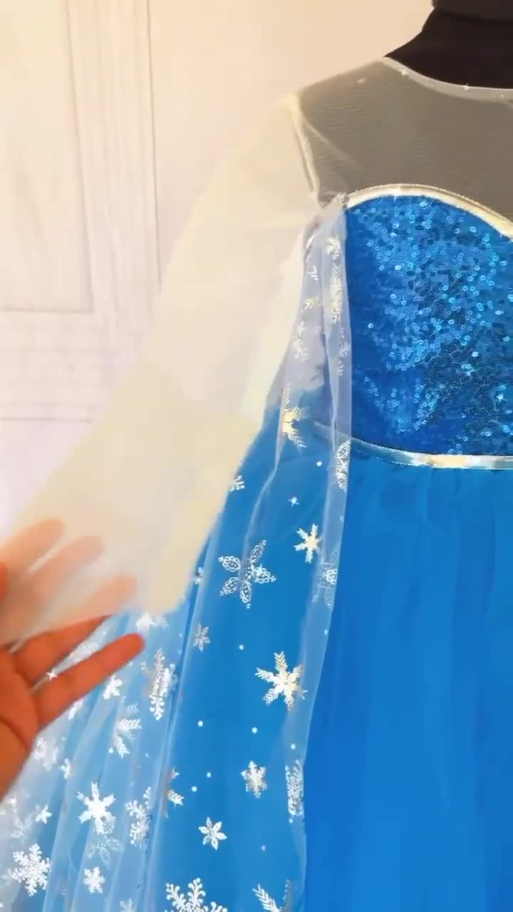 Elsa Dress | Frozen elsa dress, Elsa dress, Girl outfits