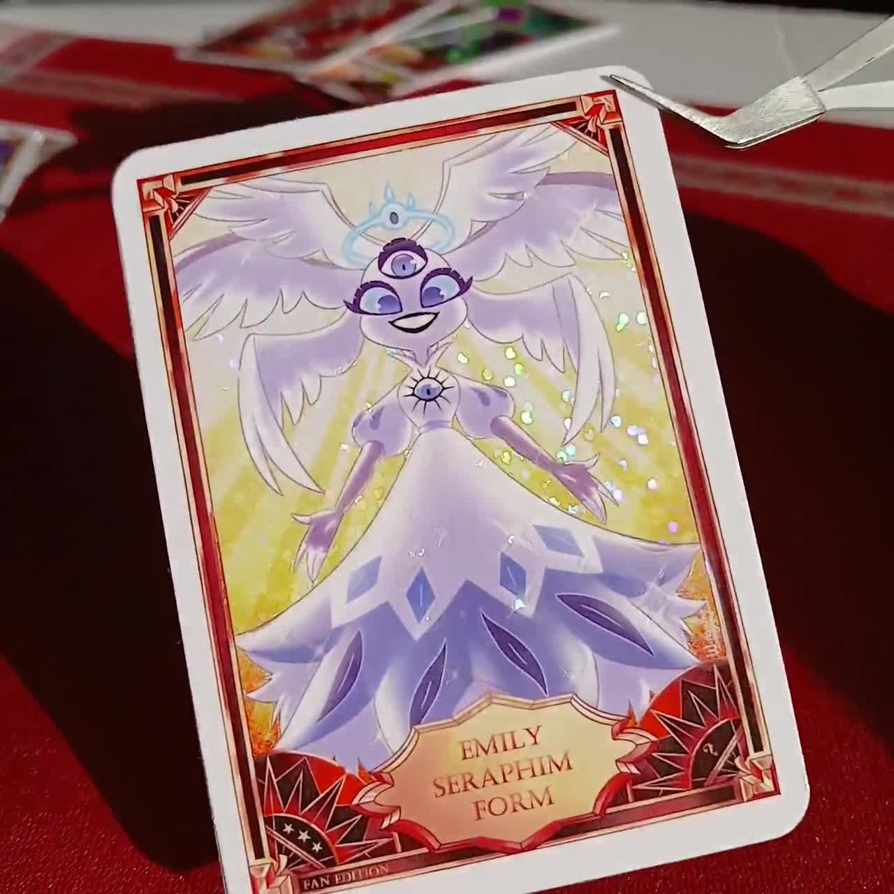 Hazbin Hotel Bright Fan Card Hazbin Hotel Bright Fan Card