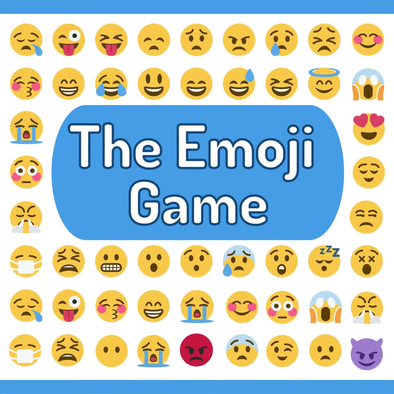 Free! Guess The Emoji Game | Zoom Game Night | Emoji Game| Interactive  PowerPoint Emoji Challenges | Gaming Emoji | Emoji Pictionary Game, image size:1280x1280