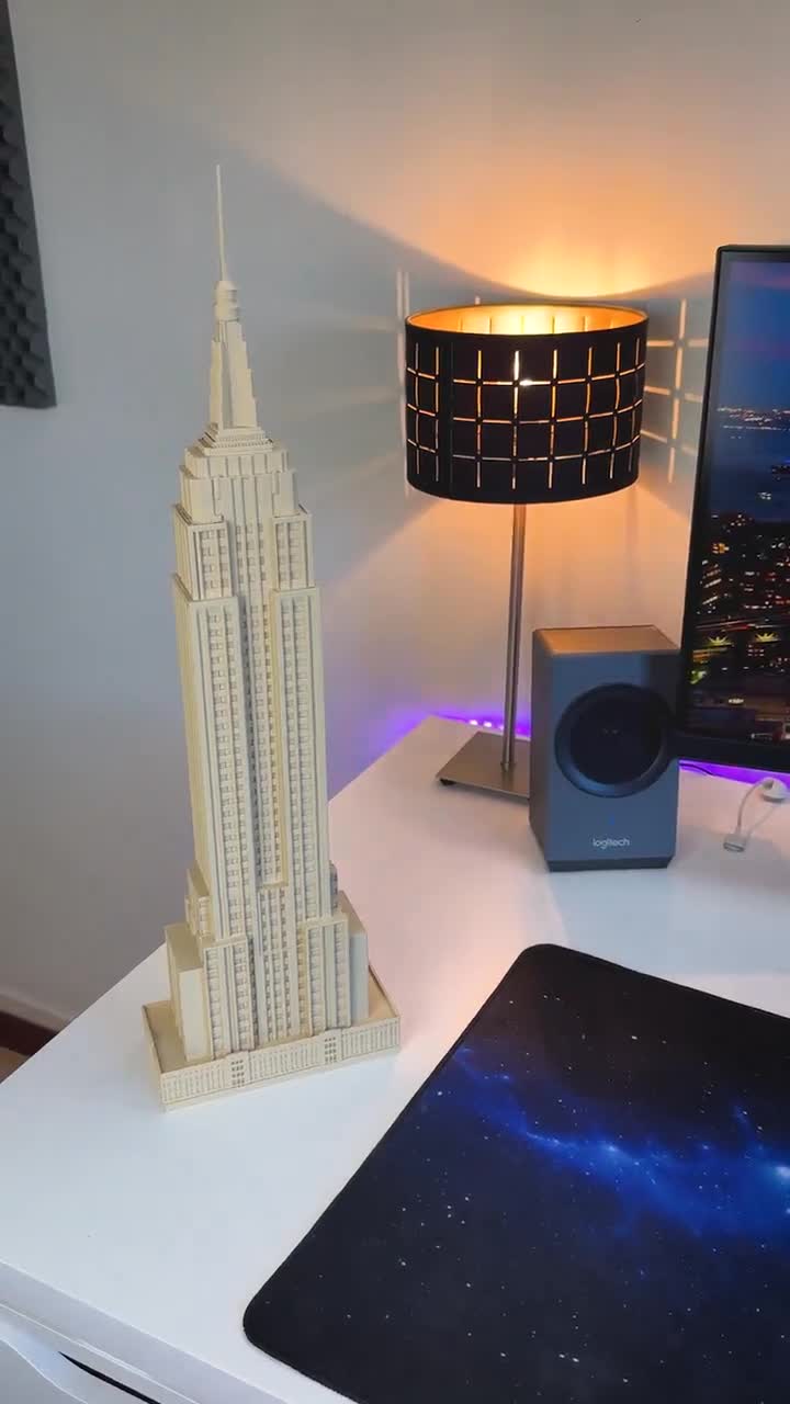 Empire State Building XL 56cm and L 25cm – Architectural Model - Etsy