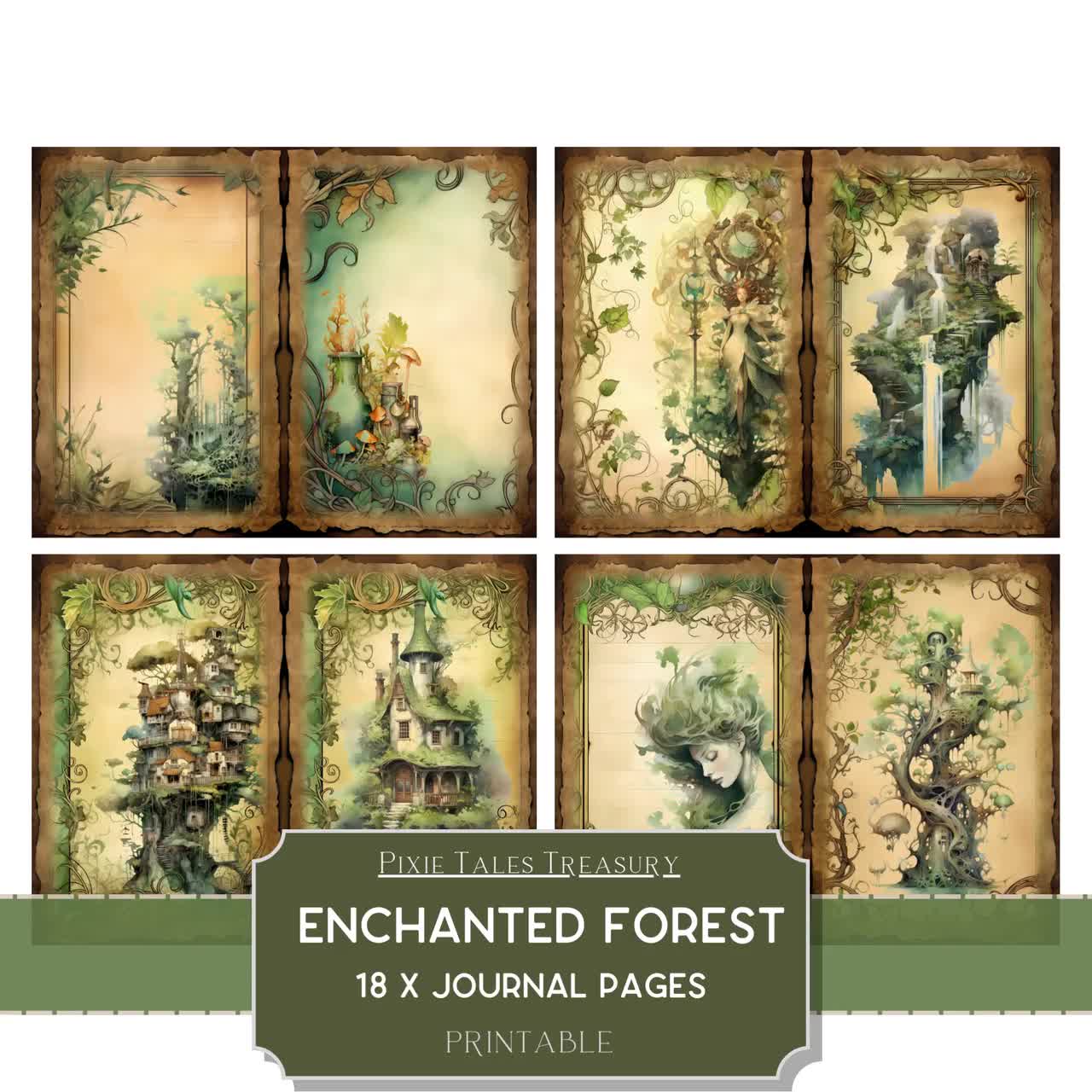 Junk Journal Magazine - Woodland - By House Elves Anonymous (paperback) :  Target
