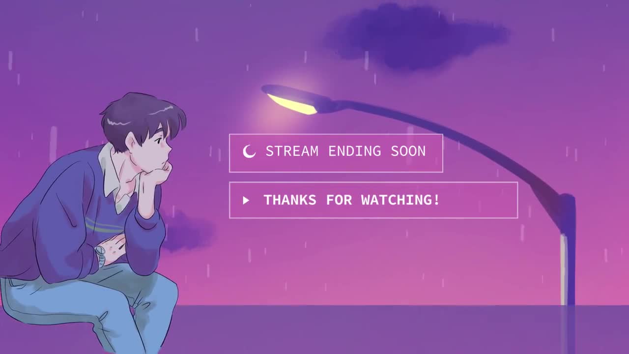 Soft Pastel Anime Stream Screens for Twitch | Starting Soon, Be Right Back,  Stream Ending Scene, Offline | Kawaii Aesthetic Anime Screens