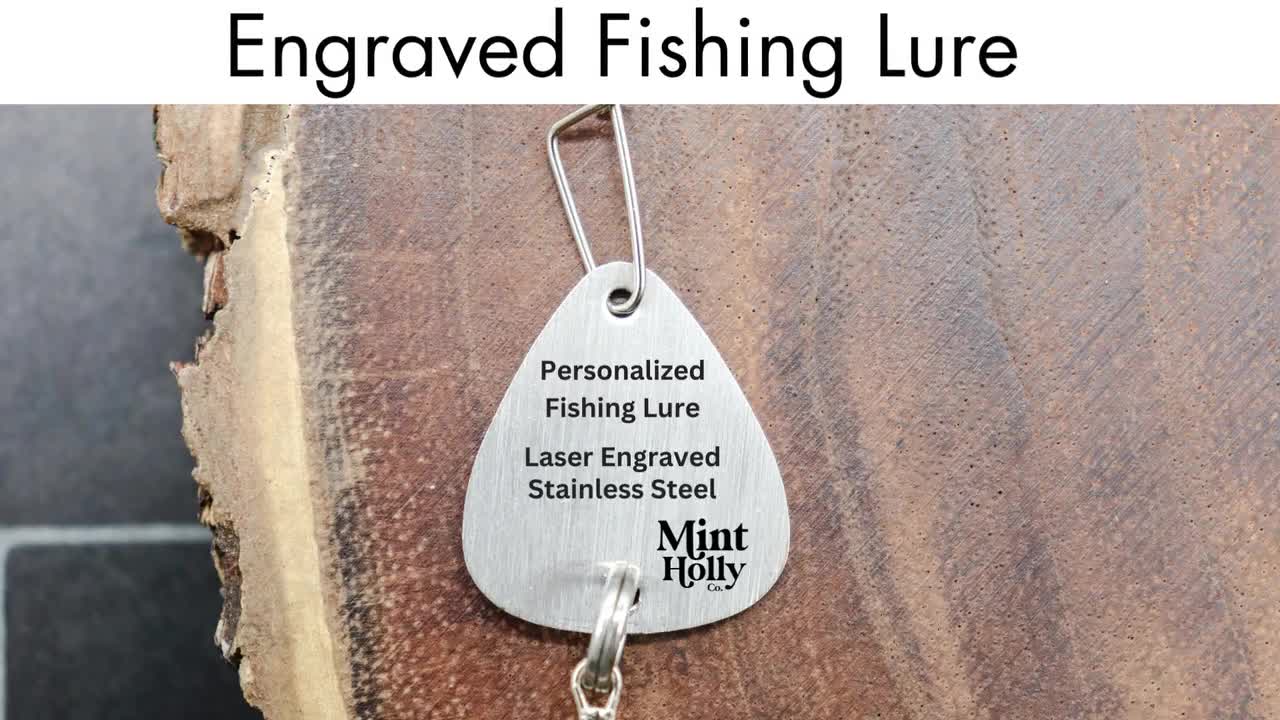 Reel Cool Dada Fishing Lure Personalized Engraved Fishing Gift From  Daughter Fishing Christmas Gifts for Dada Father's Day Gift 