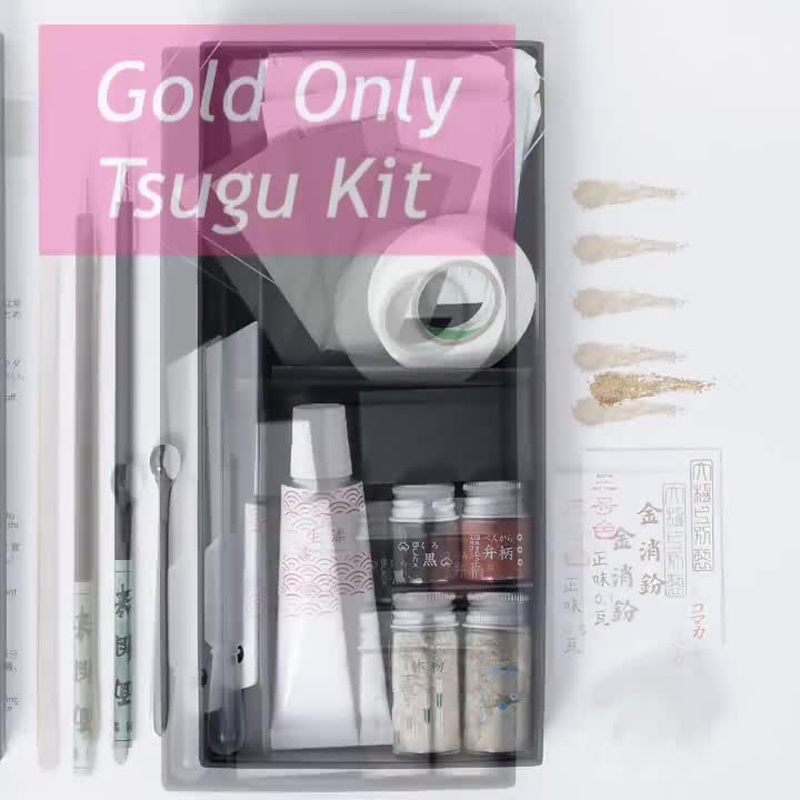 Wholesale Kintsugi kit, gold  the original since 2009 web package for your  store - Faire