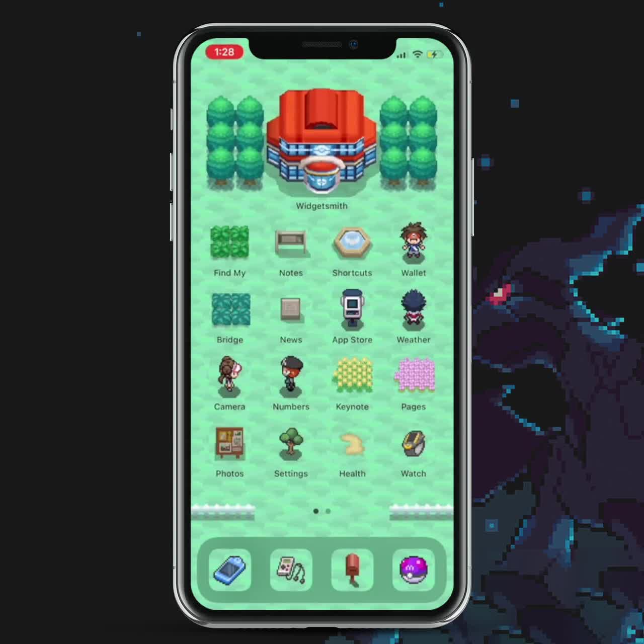 Pokemon HeartGold SoulSilver iOS14 Theme Pack - 667 App Icons