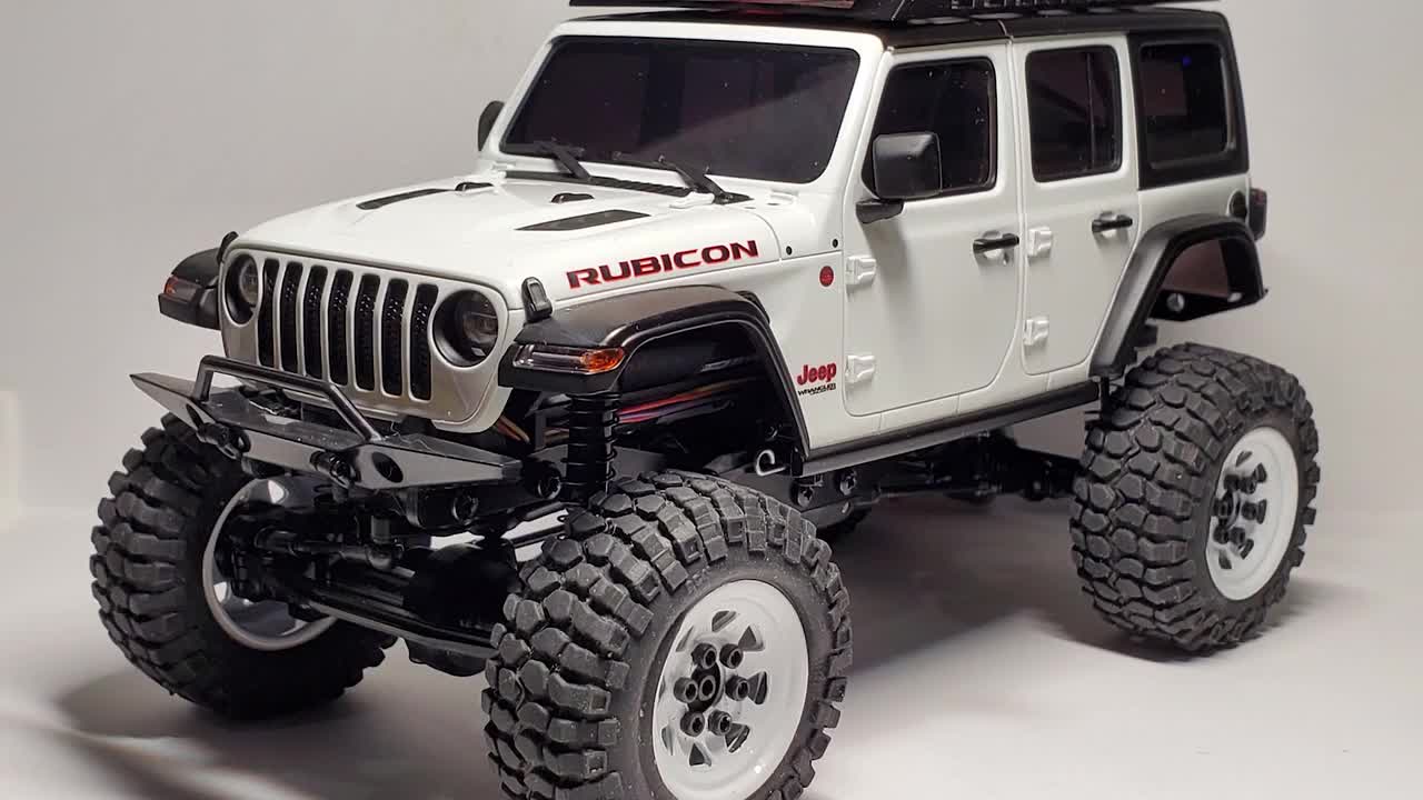 Kyosho Mini-Z 4x4 Jeep Wrangler Unlimited Rubicon With Accessory Parts  [VIDEO] - RC Car Action