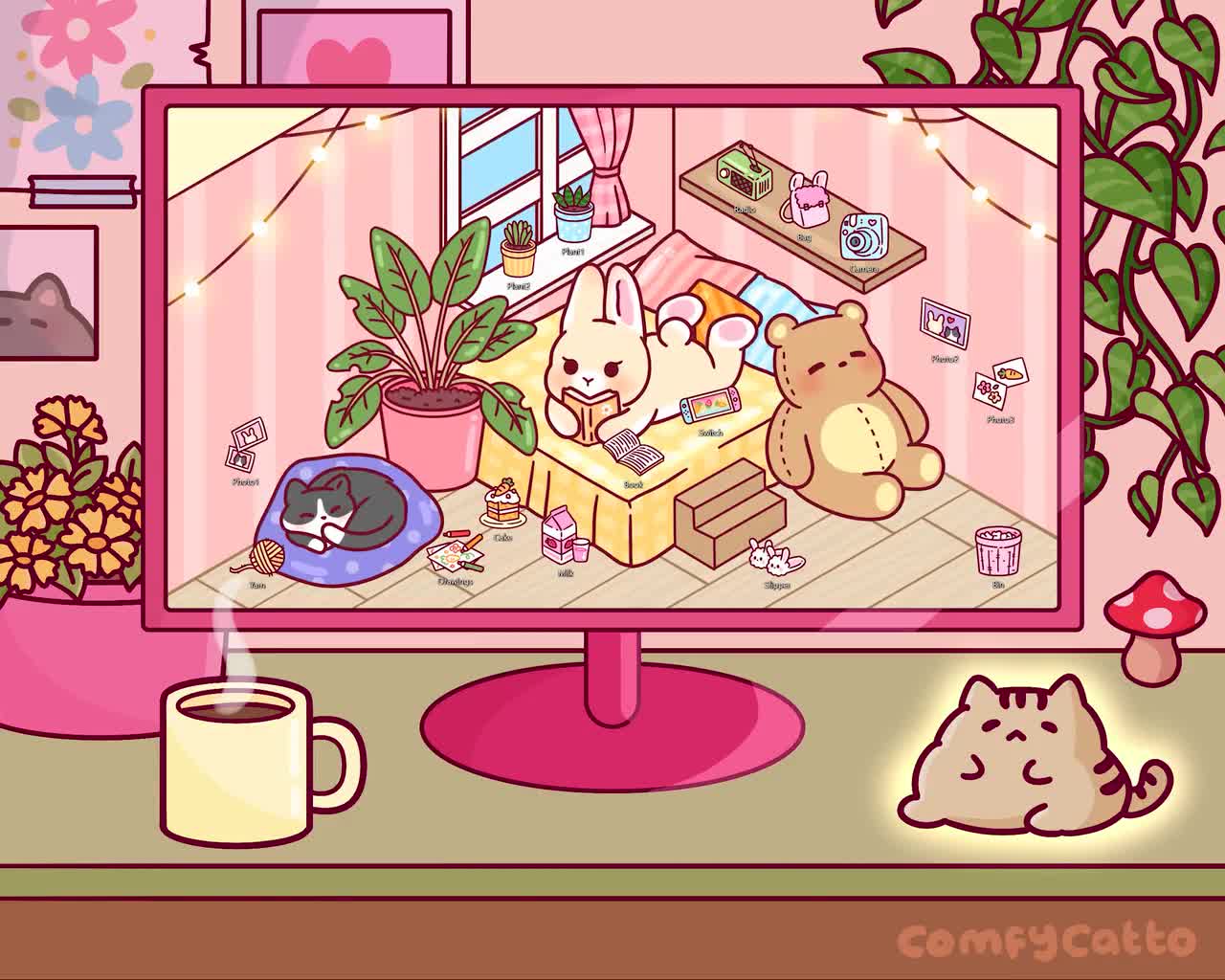 心が落ち着くブルー系スマホ壁紙で気分リフレッシュ｜シンプルで癒しのデザイン, image size:1280x1024