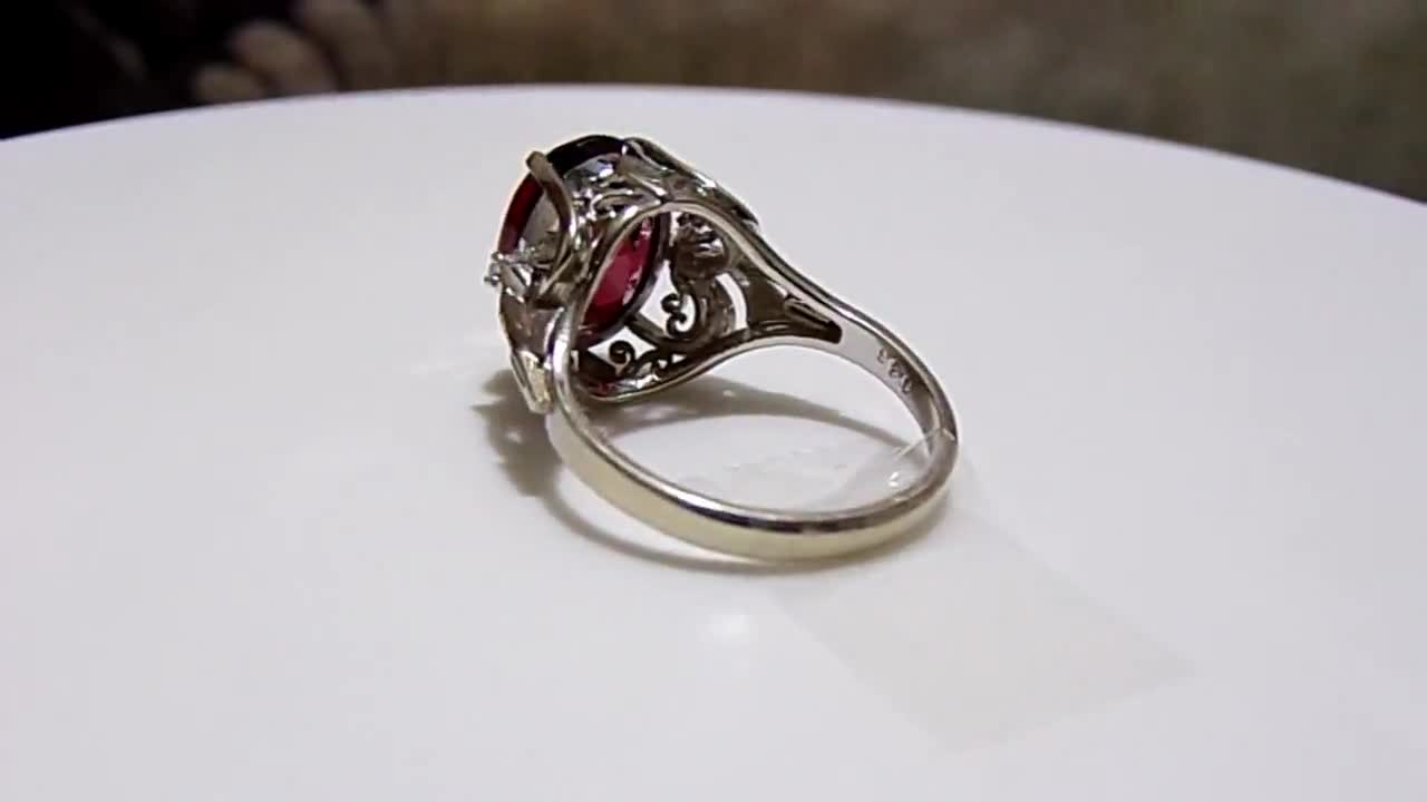 Buy Garnet Ring, Rectangle Garnet Ring, Gemstone Ring, Red Garnet Ring, 925  Sterling Silver Ring, Ring for Woman, Gift for Her, Wedding Ring Online in  India - Etsy