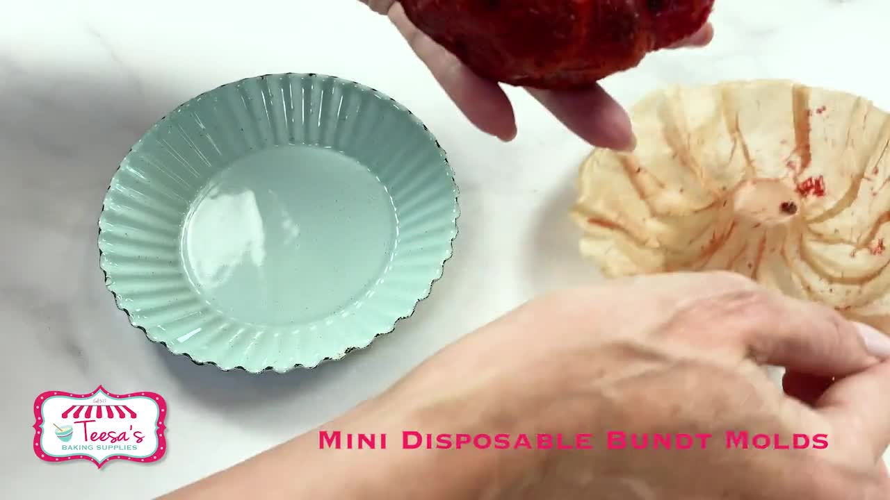 MINI BUNDT Disposable Molds 