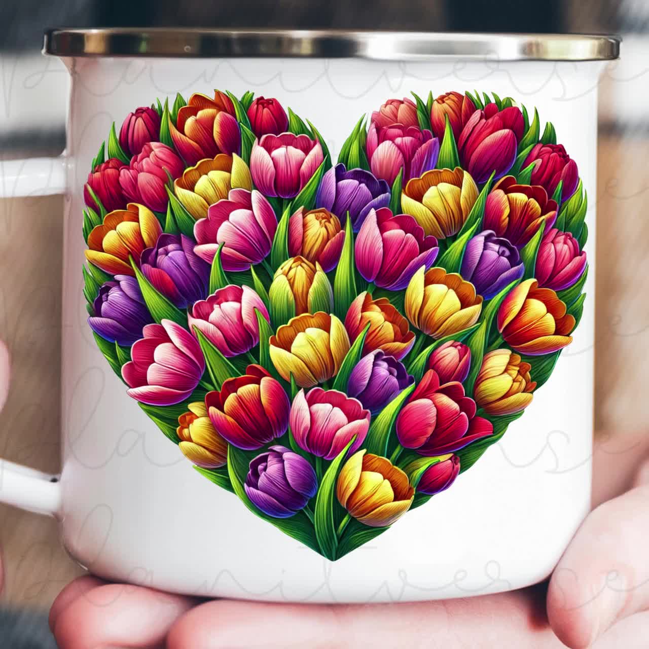 Tulipas PNG, Buquê de Tulipas em Formato de Coração Clipart, Coração PNG, Coração Floral PNG, Rosa Clipart, Sublimação de Rosa, Coração Floral Clipart, Camiseta video poster