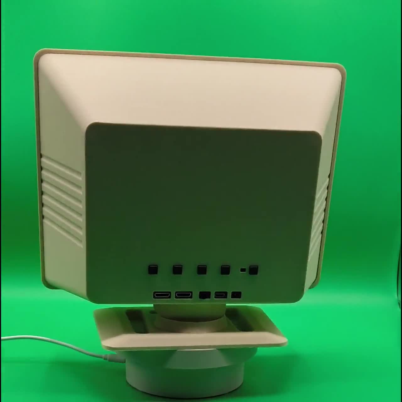 CRTレトロスタイルモニターモジュール、2048x1536、Apple、Amiga、IBM
