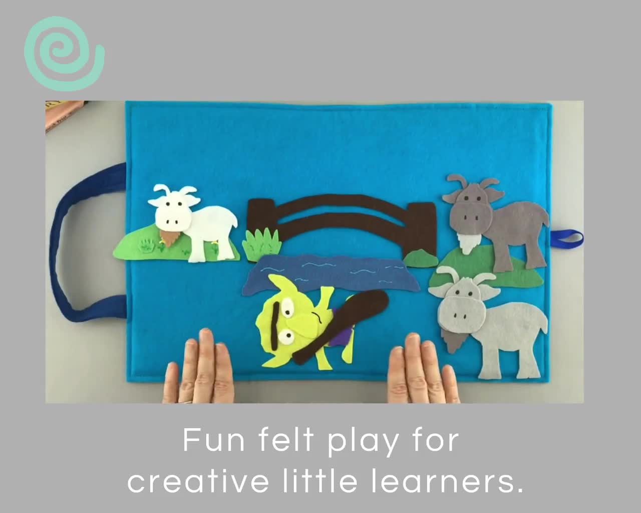 Ocean and Fish Felt Board Story Set for Preschool and Kindergarten