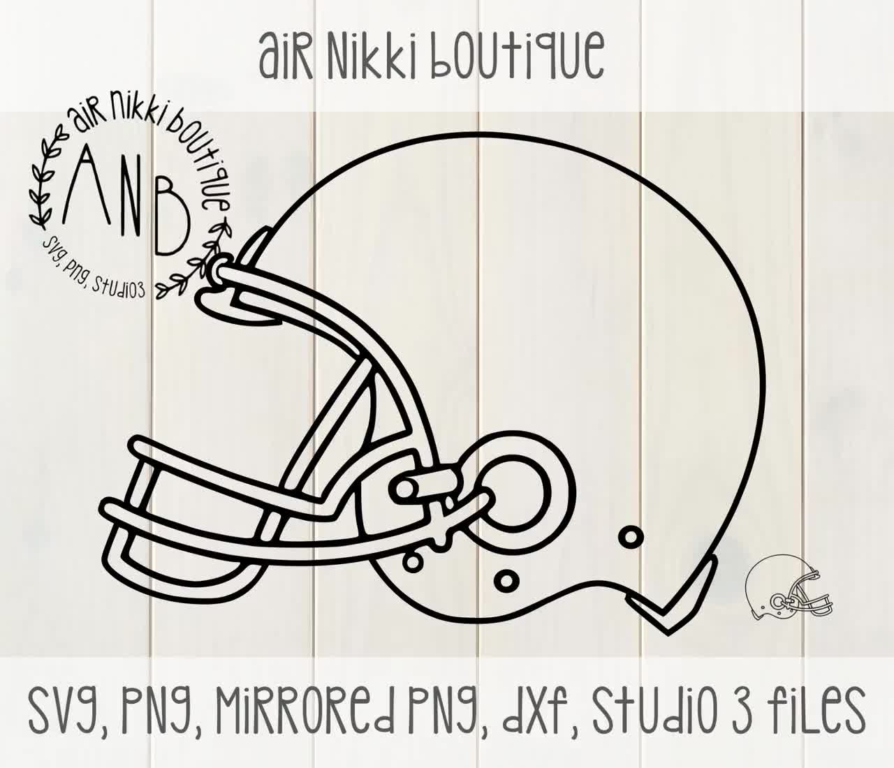 How to Draw a Football Helmet Easy Step by Step 