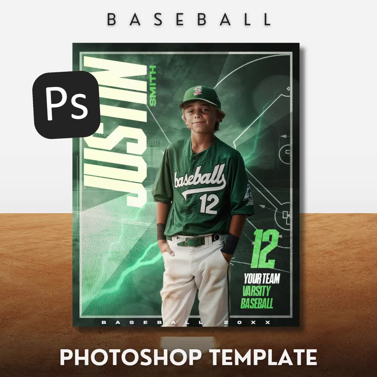 Senior Sports Banner Photoshop Overlays