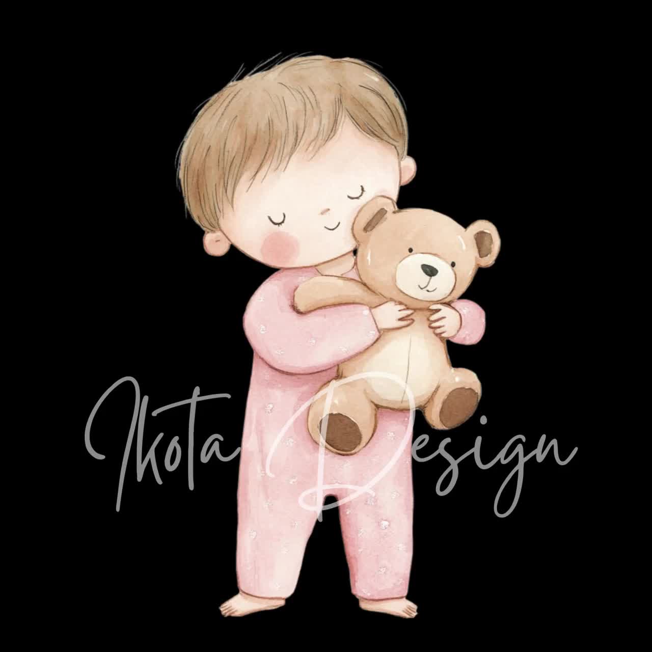 ピーターパンのクリップアート、水彩画のネバーランドのキャラクターと