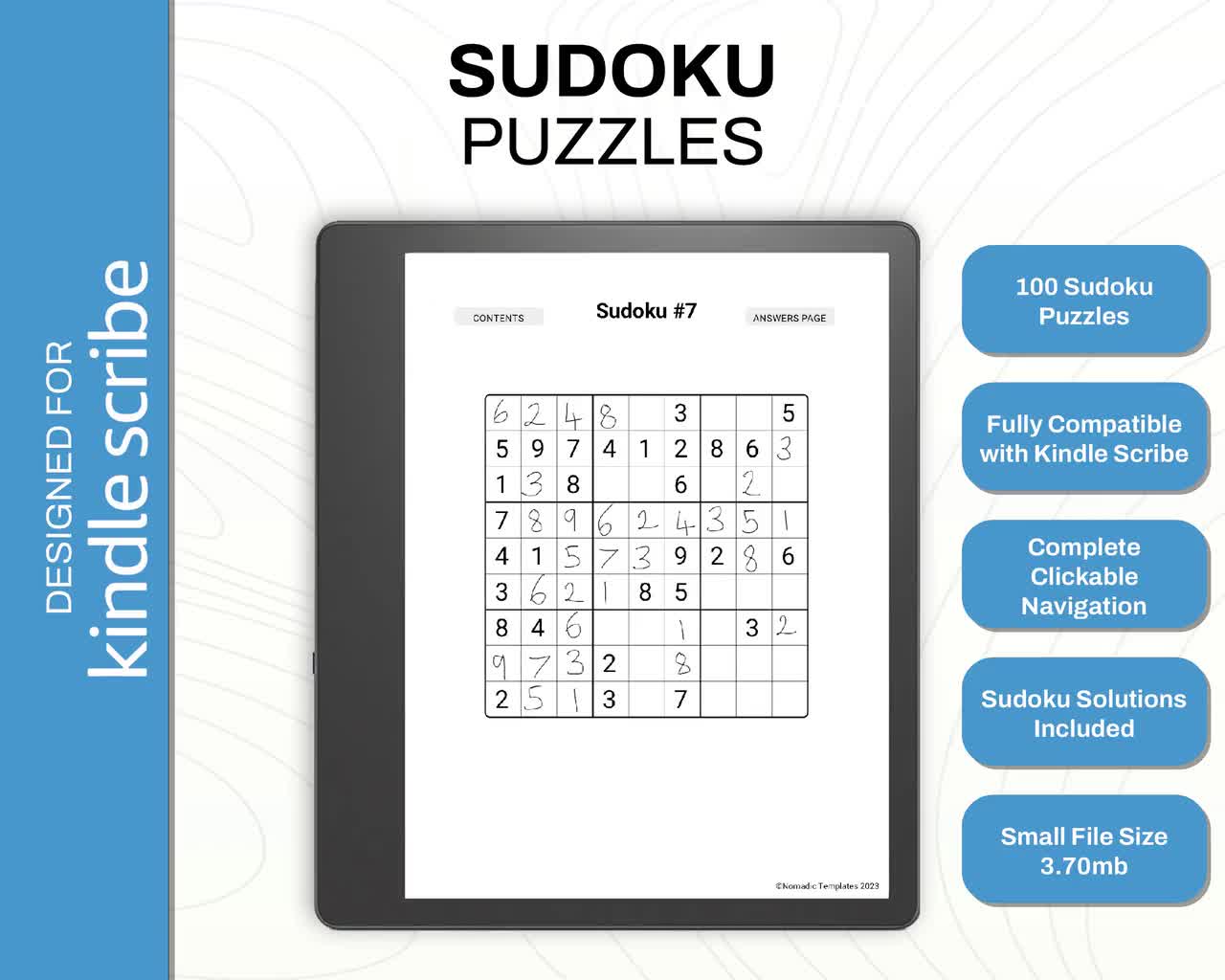 Stream episode kindle online Sudoku Large Print With Tips and