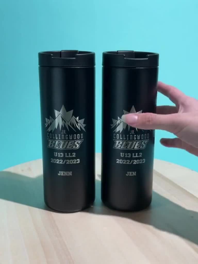 Custom Skinny Tumbler 16oz, Personalized Coffee Tumbler, Spill Proof Travel  Mug, Hiking Mug, Laser Engraved Insulated Tumbler G16 