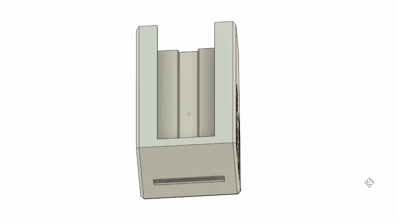 Scheirich Cabinet Drawer Guide Socket / Boot Plastic