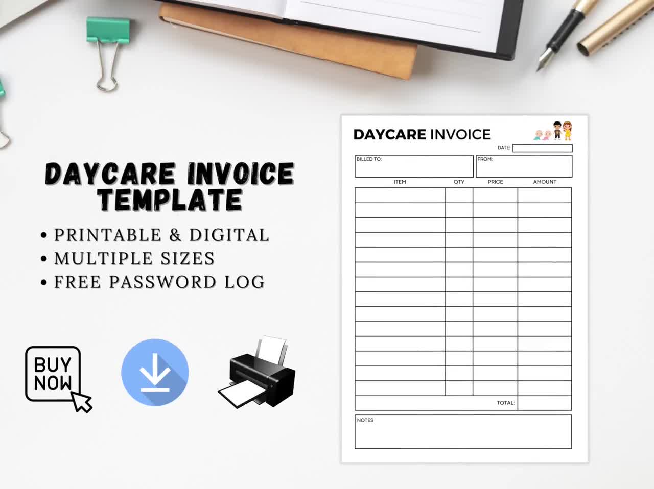 daycare-invoice-printable-childcare-invoice-editable-invoice-for-daycare-home-daycare-invoic-daycare-fee-invoice-child-care-forms-etsy for Free Printable Daycare Invoice Template Daycare Invoice Printable, Childcare Invoice, Editable Invoice for Daycare, Home Daycare Invoic, Daycare Fee Invoice, Child Care Forms - Etsy for Free Printable Daycare Invoice Template