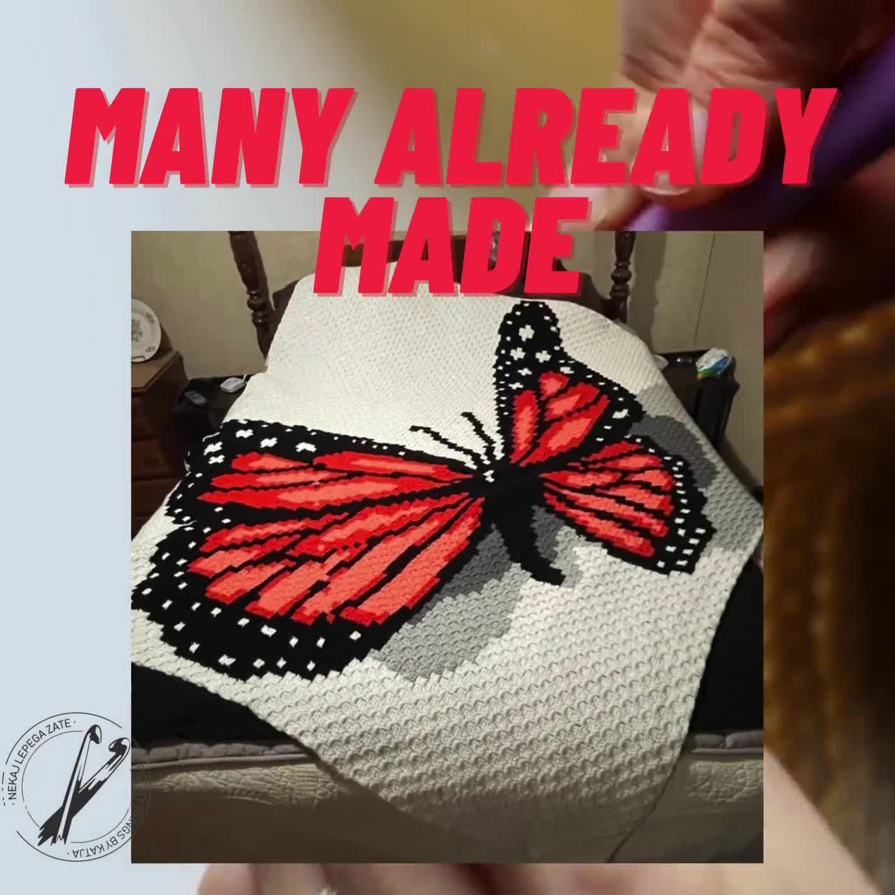 かぎ針編みのゴッホ「星月夜」 - タペストリーかぎ針編み