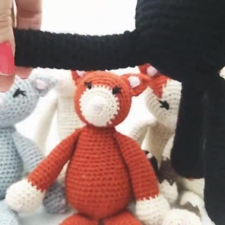 Cat Crochet Kit Amigurumi Cat Pattern Crochet Cat 