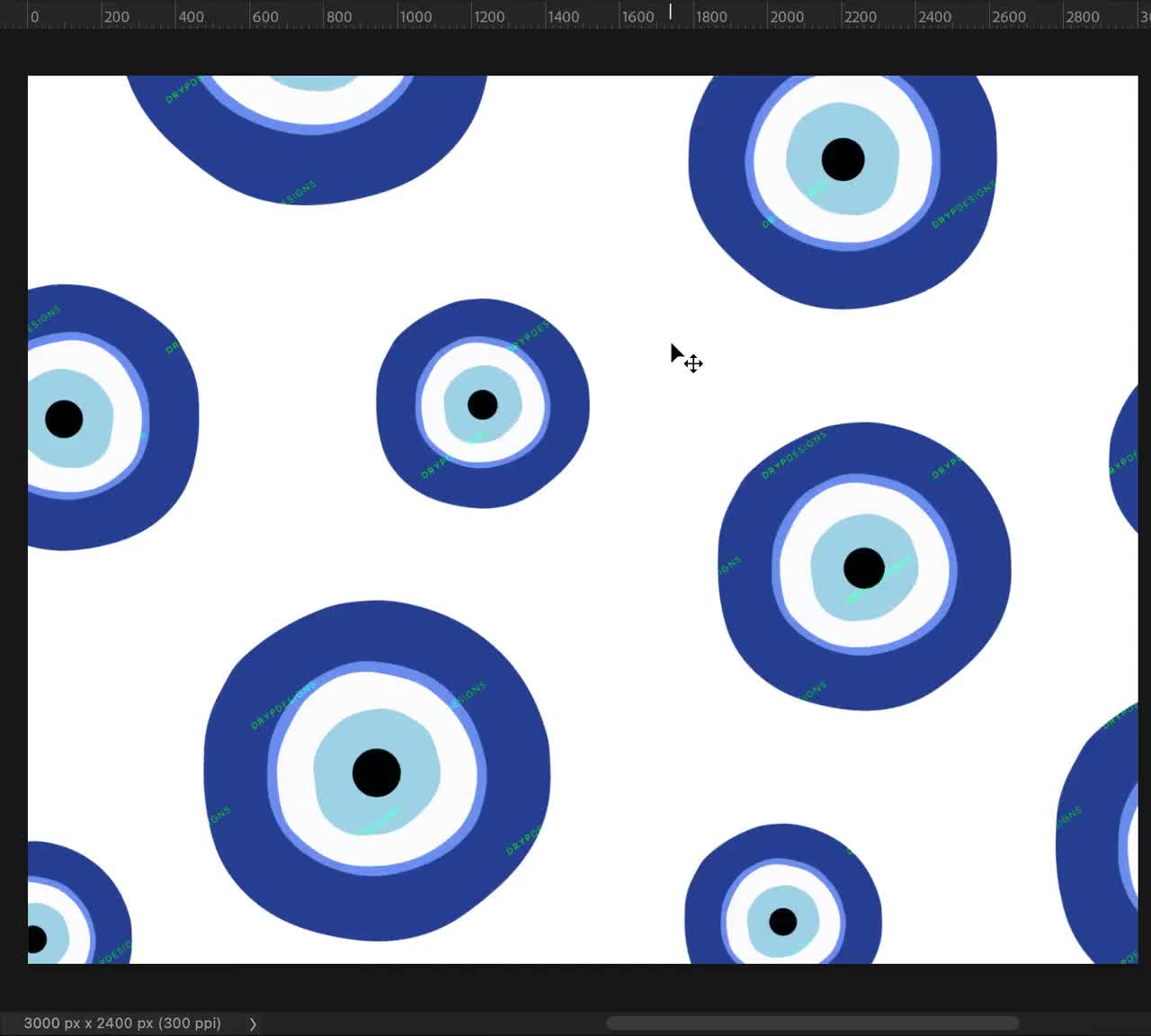 Greek Evil Eye PNG Seamless Pattern Overlay Blue Evil Eye Background PNG  Transparent Digital Download File -  Canada