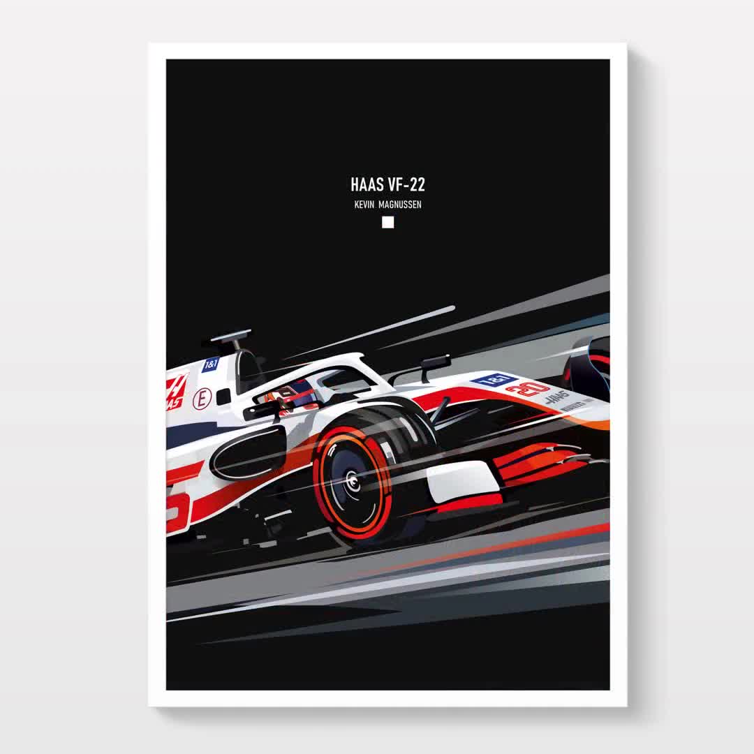 フェラーリF1ポスター – フォーミュラ1カーのウォールアート、モーター