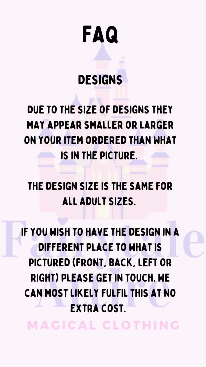 Disneyland Paris Embroidered Unisex top T-shirt Sweatshirt Hoodie - perfect travel day top! video poster